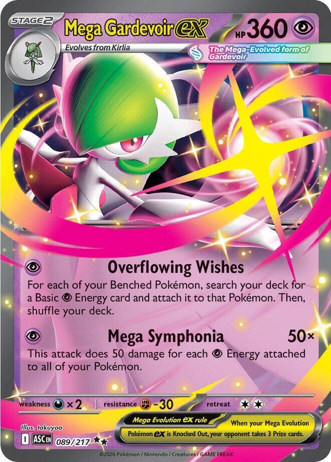 Mega Gardevoir ex (089/217 ASC) - EN