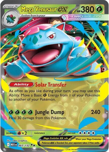 Mega Venusaur ex (003/132 MEG) - EN