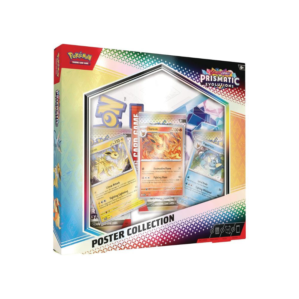 Pokemon Prismatic Evolutions Poster Collection
