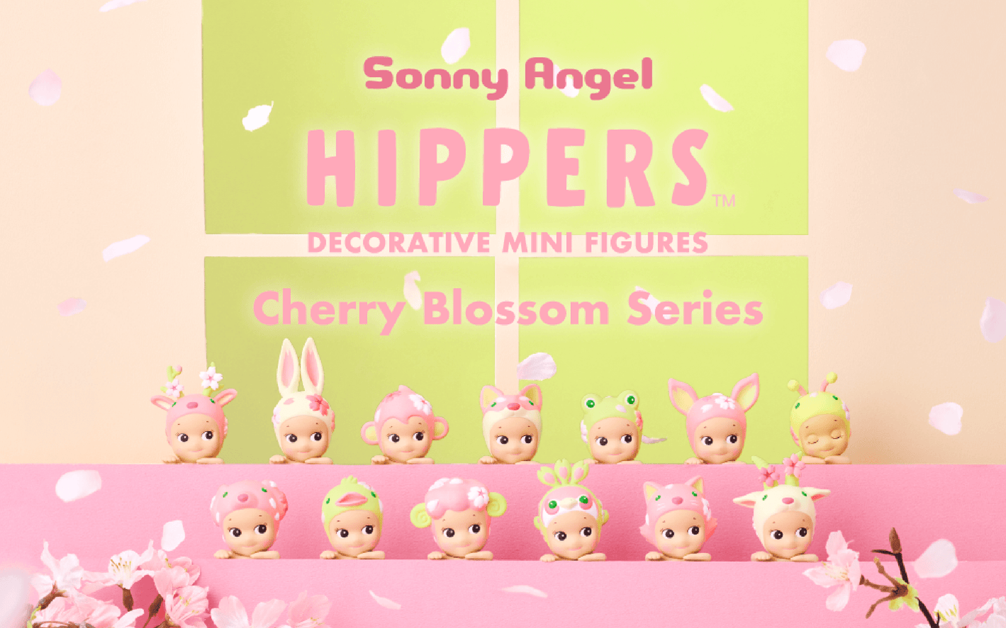 Sonny Angel HIPPERS Cherry Blossom Blind Box Inside