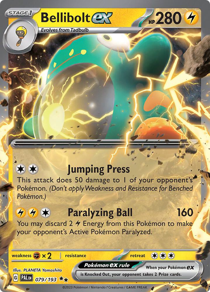 Bellibolt ex (079/193 PAL) - EN