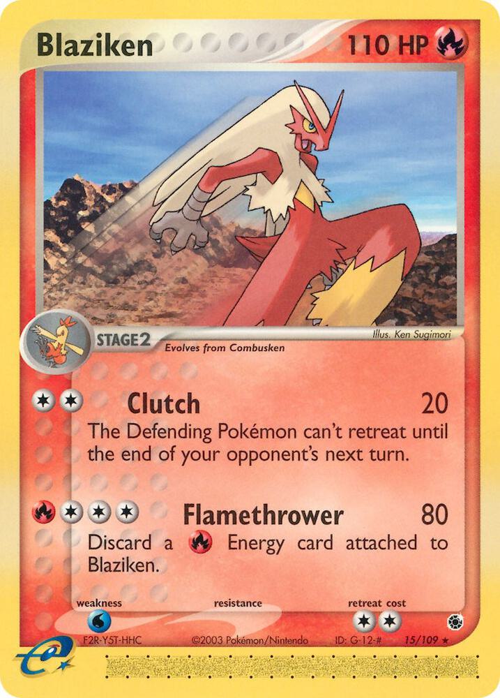 Blaziken (5/109 RS) - EN