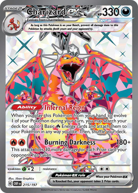 Charizard ex (215/197 OBF) - EN