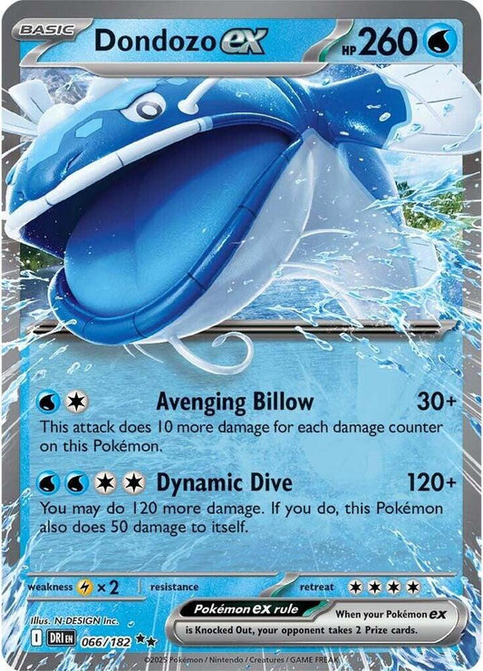 Dondozo ex (066/182 DRI) - EN