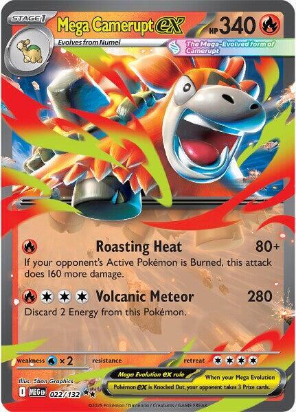 Mega Camerupt ex (022/132 MEG) - EN