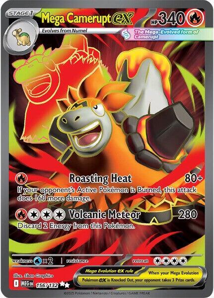 Mega Camerupt ex (156/132 MEG) - EN