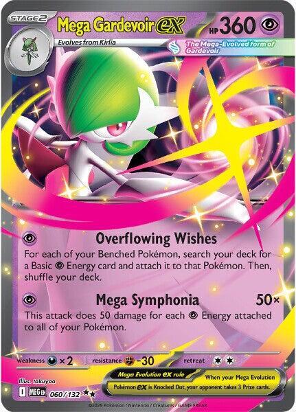 Mega Gardevoir ex (060/132 MEG) - EN