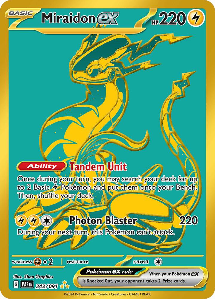 Miraidon ex (243/091 PAF) - EN