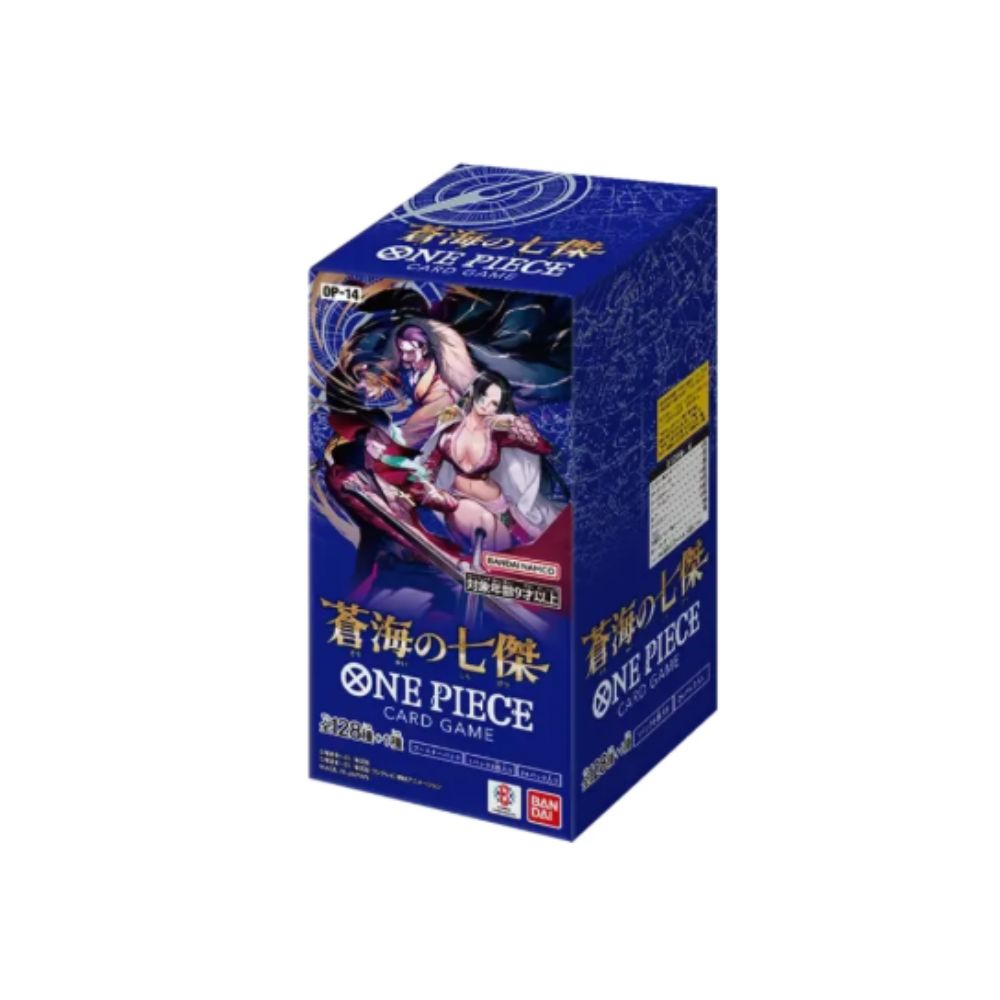 One Piece OP-14 The Azure Sea’s Seven Japanese Booster Box