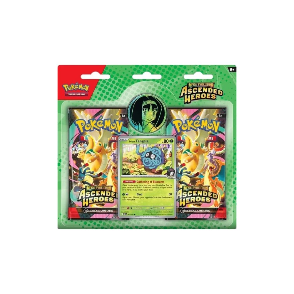 Pokemon Ascended Heroes 2 Pack Blister (Tangela)