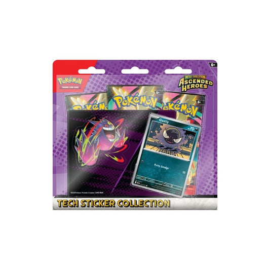 Pokemon Ascended Heroes Tech Sticker Collection (Ghastly)