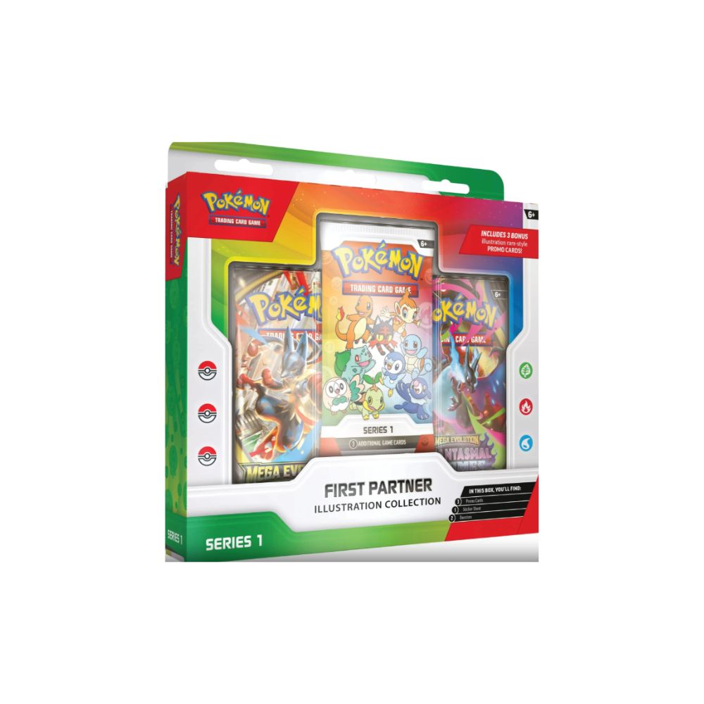 Pokemon First Partner Illustration Collection Series 1