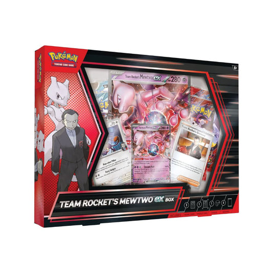 Pokemon Team Rocket's Mewtwo ex Box